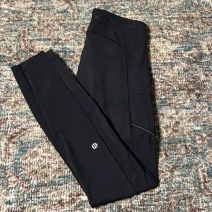 lululemon black speed up tight